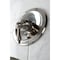 Kingston Brass Tub and Shower Faucet, Brushed Nickel, Wall Mount KB538AL - alternate 5